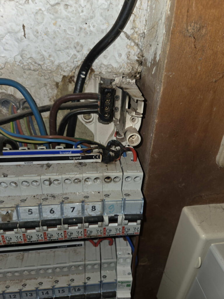départ de feu électrique